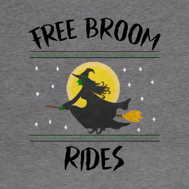 Free Broom Rides by MCAL Tees